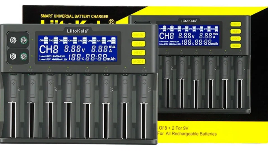 Зарядное-устройство-для-батареек-LiitoKala-Lii-S8 