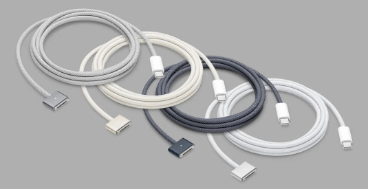 Apple випустила кабель USB-C до MagSafe 3 у кольорі Space Black
