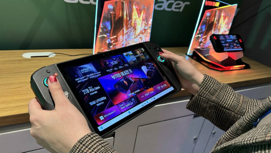 Acer Nitro Blaze 11 и Blaze 8: новые портативные игровые консоли с мощным железом и экраном до 144 Гц