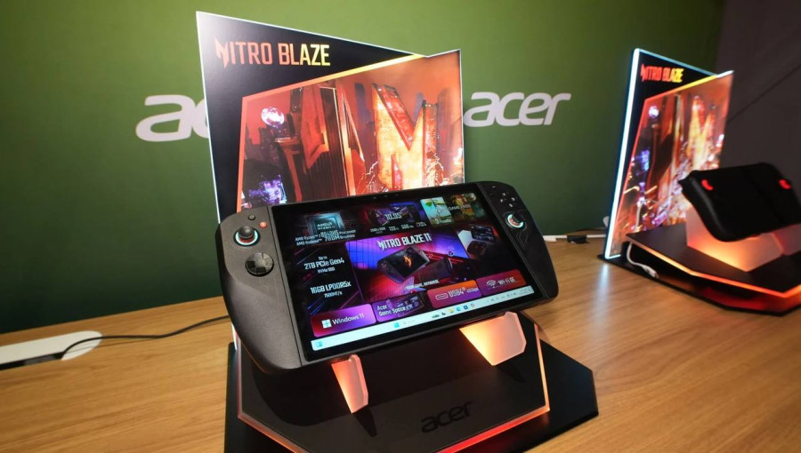 Acer Nitro Blaze 11 и Blaze 8: новые портативные игровые консоли с мощным железом и экраном до 144 Гц