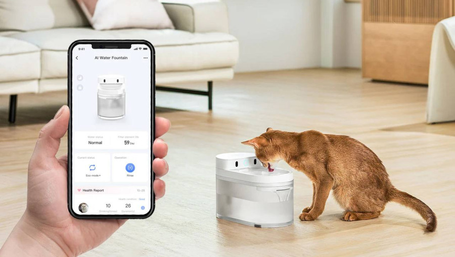 Catlink AI Water Fountain - Wireless