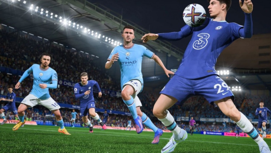 Футбольный геймплей FIFA 23