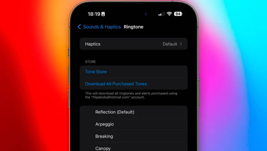 iOS 17 новые мелодии