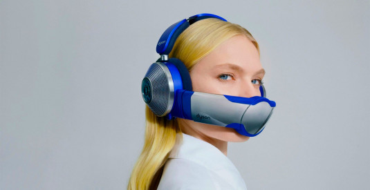 Dyson представили перші в світі навушники з очисною маскою