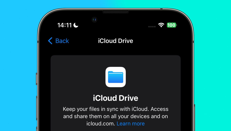 Как настроить iCloud Drive на iPhone