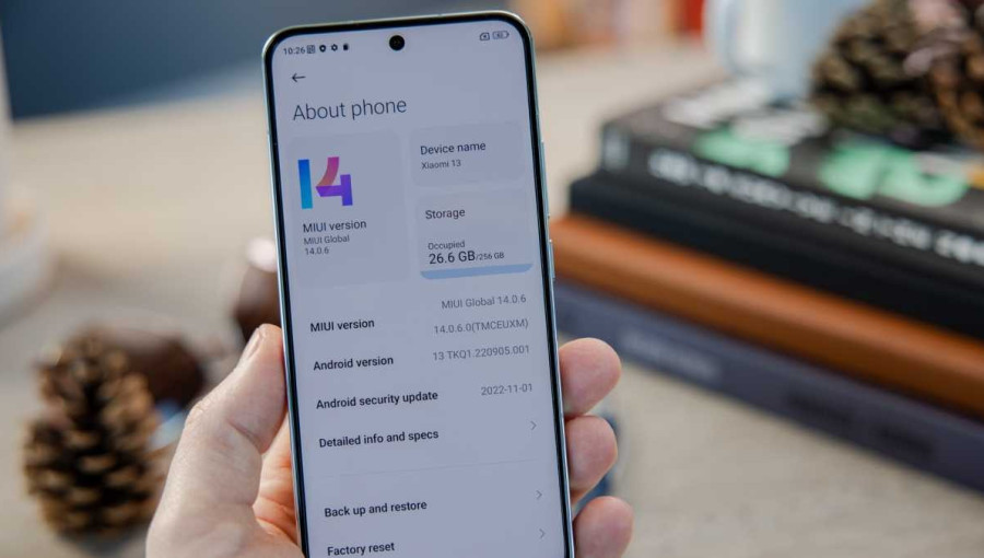 Программное обеспечение Xiaomi 13