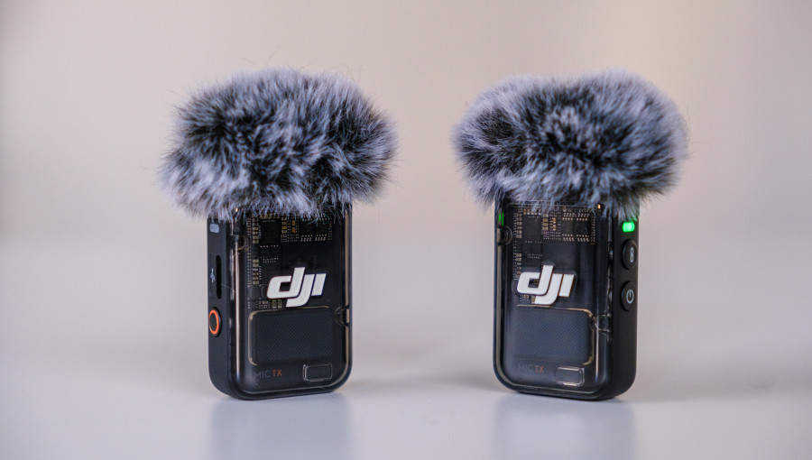 Микрофоны DJI Mic 2 с ветрозащитой