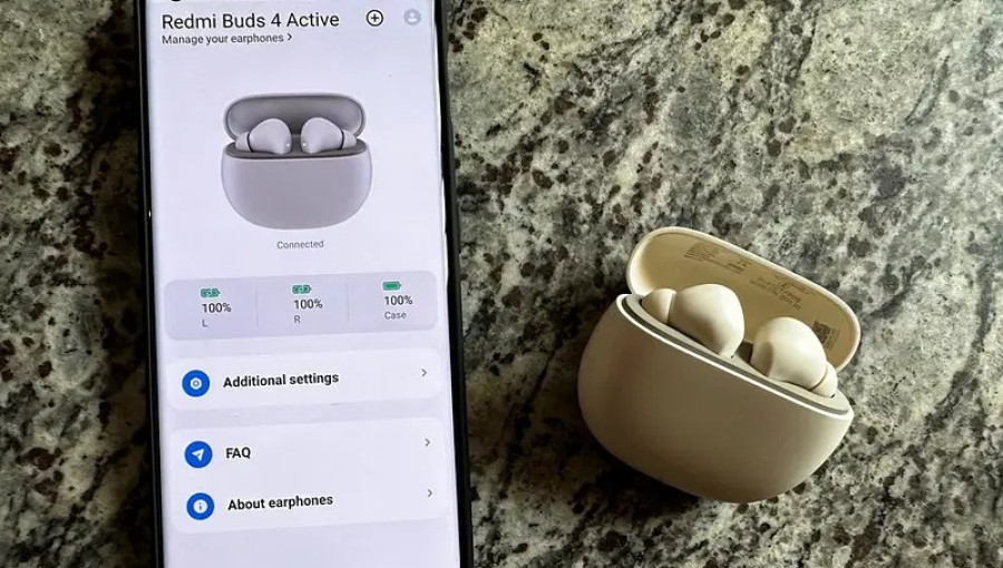 Управление Redmi Buds 4 Active