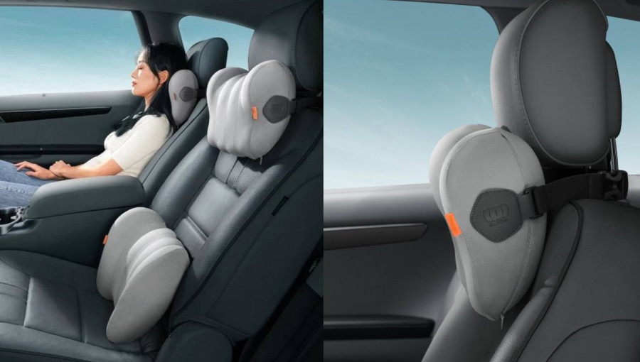 Автомобільна подушка Baseus ComfortRide з охолоджуючим ефектом: огляд класного подарунка для водія