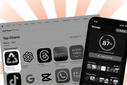 Украинское приложение Cleaner Guru покоряет App Store: первое место в рейтингах